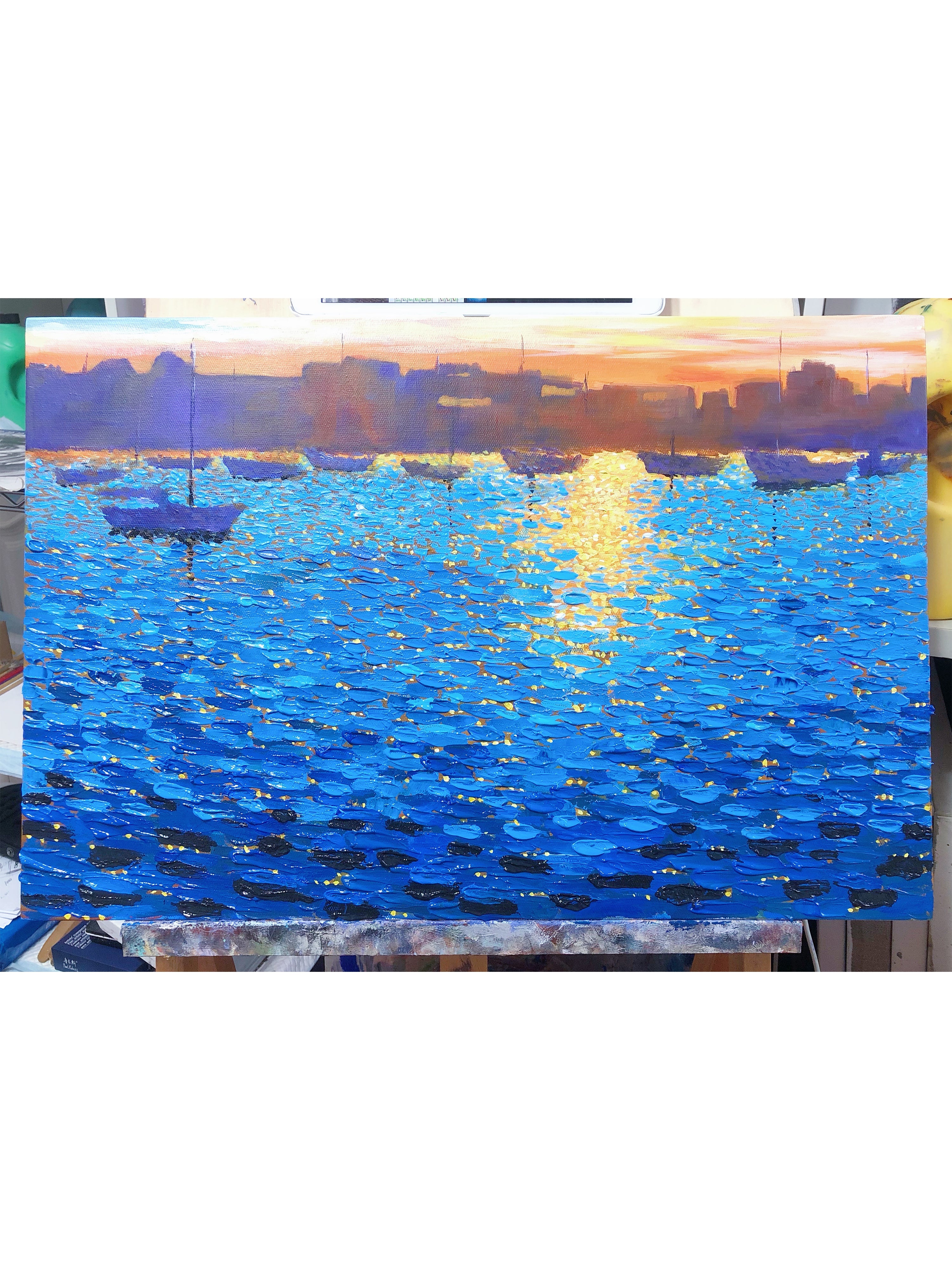 Hand-Painted Landscape Oil Painting. Custom Scenery Oil Painting from Photo. Personalized Painting Art for Home, Office Decor