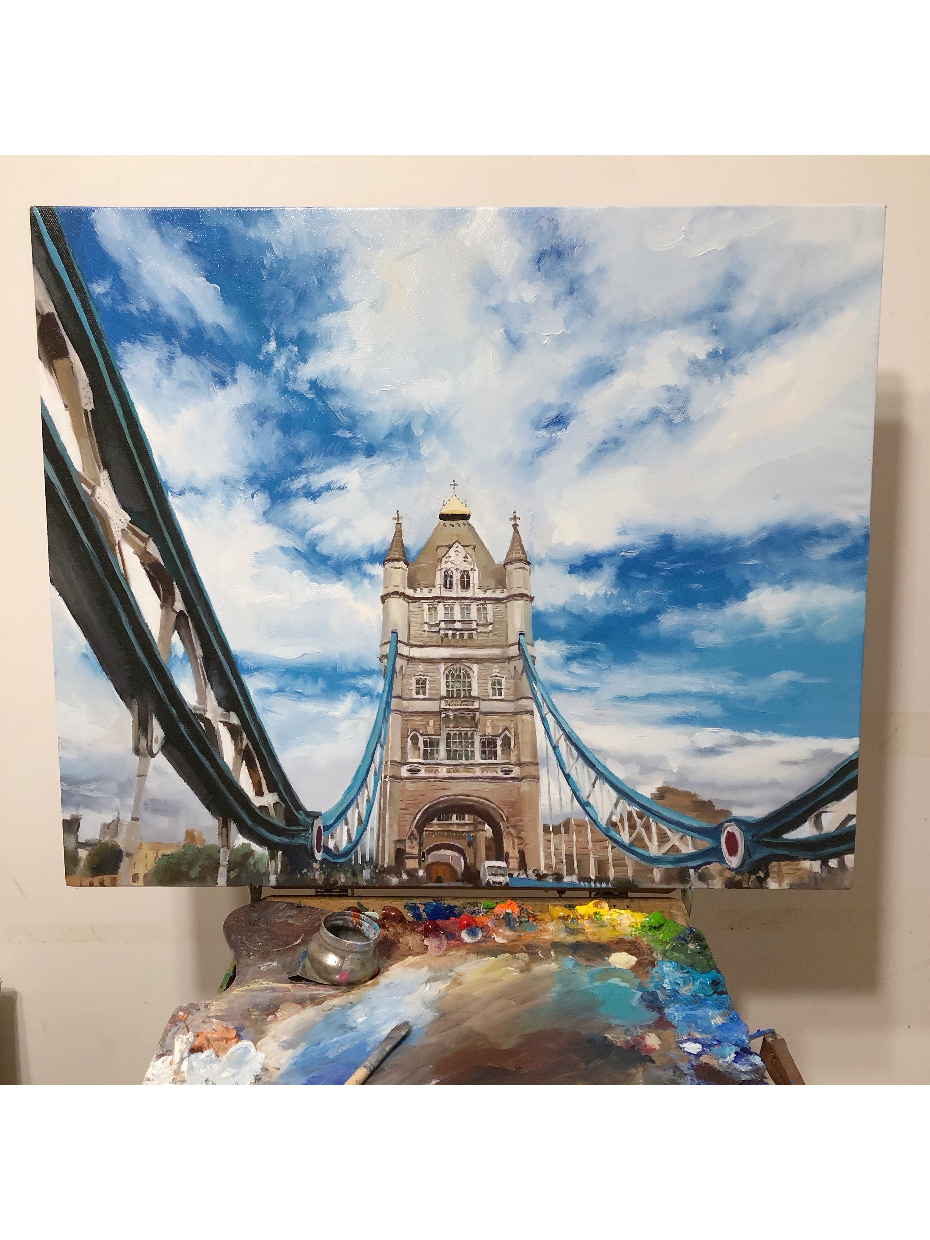 Hand-Painted Landscape Oil Painting. Custom Scenery Oil Painting from Photo. Personalized Painting Art for Home, Office Decor