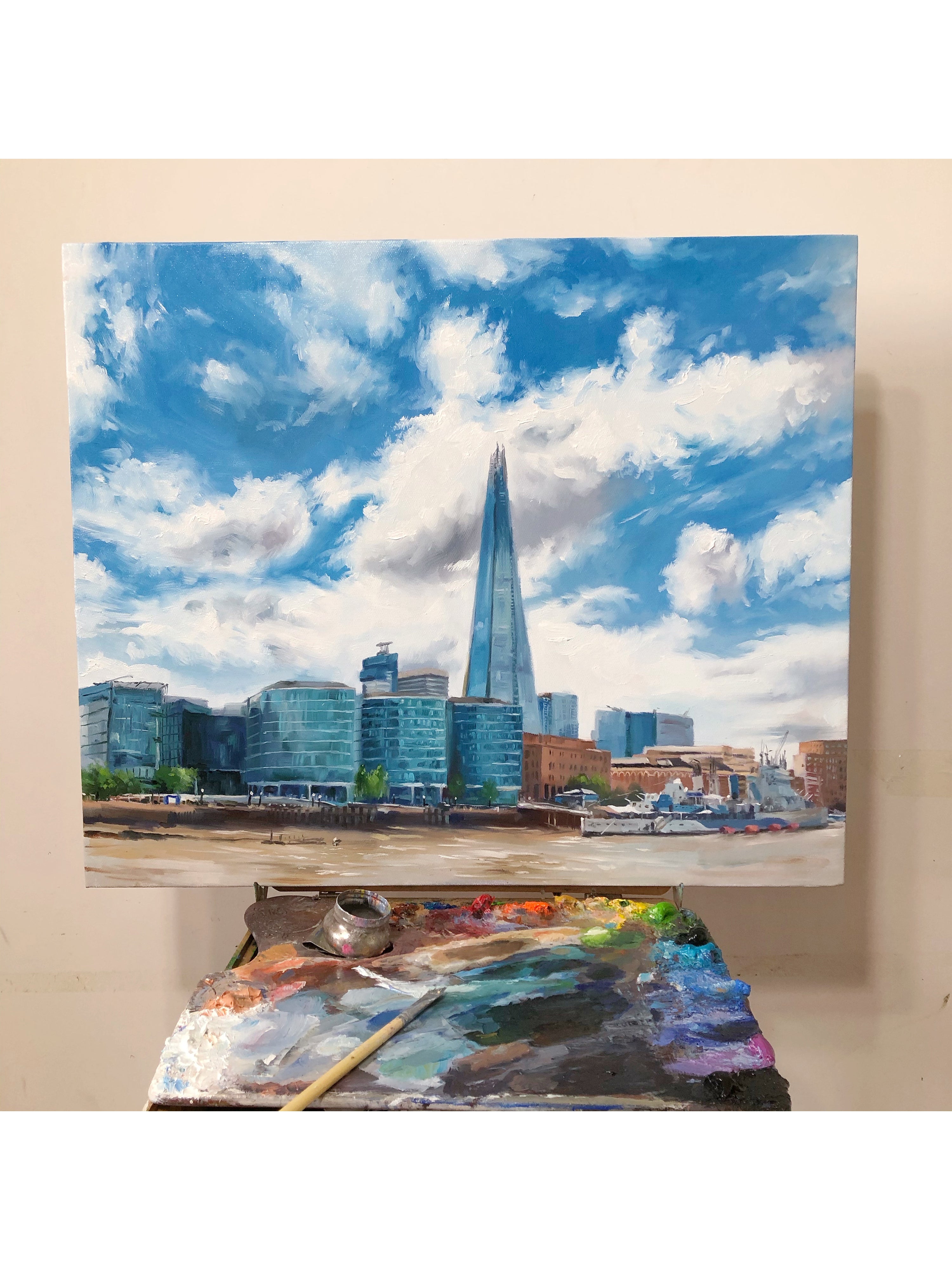 Hand-Painted Landscape Oil Painting. Custom Scenery Oil Painting from Photo. Personalized Painting Art for Home, Office Decor