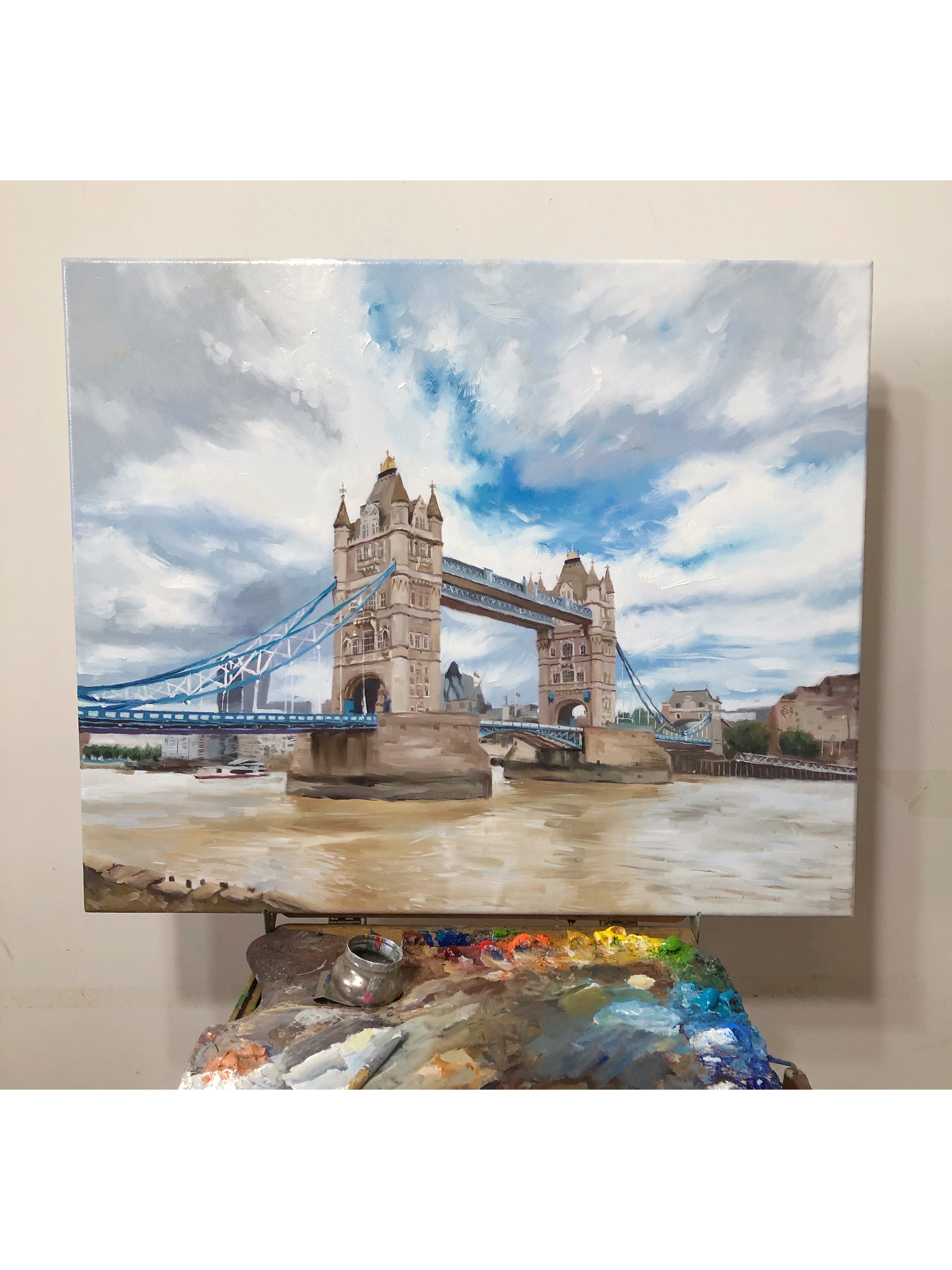 Hand-Painted Landscape Oil Painting. Custom Scenery Oil Painting from Photo. Personalized Painting Art for Home, Office Decor